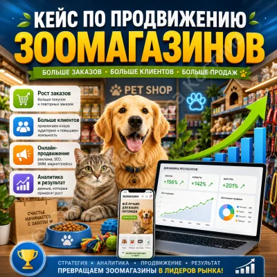Кейс по продвижению зоомагазинов