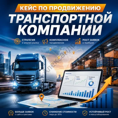 Кейс по продвижению транспортной компании